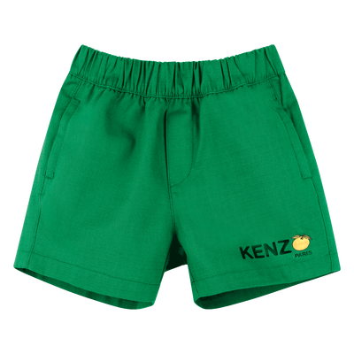 Stretch Waist Shorts KENZO KIDS BOY
