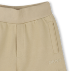 Bermudas em molet&atilde;o de algod&atilde;o DKNY 
                    UNISEX