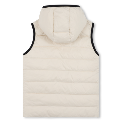 Casaco acolchoado com capuz efeito flano BOSS BOY