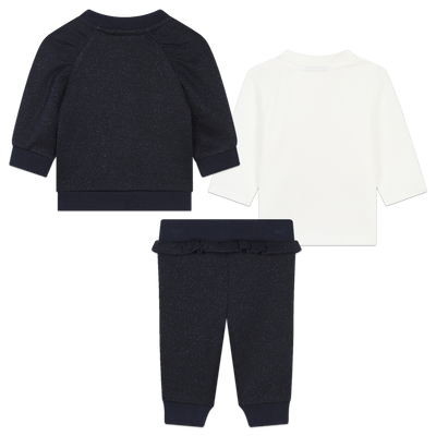 Conjunto de 3 pe&ccedil;as BOSS GIRL
