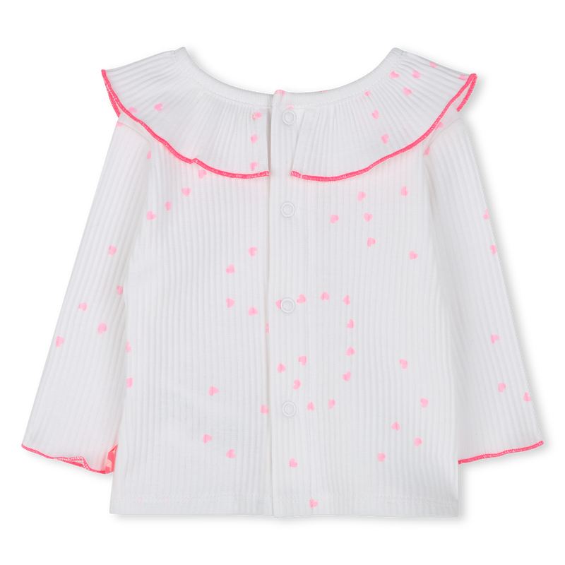 T-shirt com folhos e leggings BILLIEBLUSH 
                        MENINA
