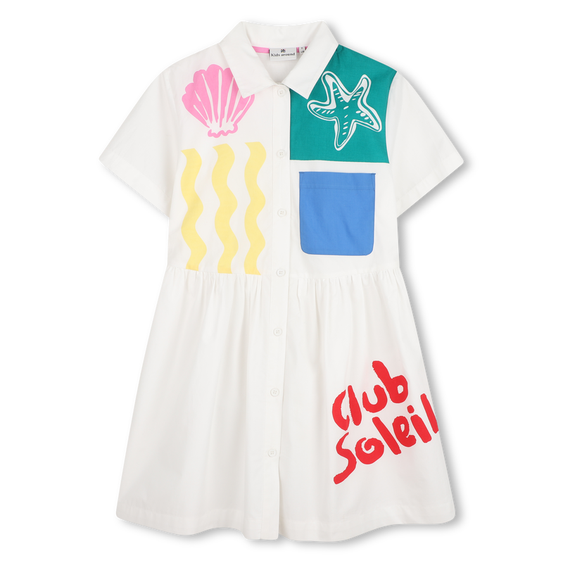 VESTIDO DE CAMISA KIDS AROUND 
                        GIRL