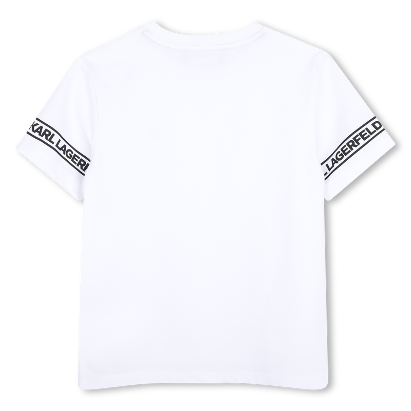 Camiseta de mangas curtas KARL LAGERFELD KIDS 
                        BOY