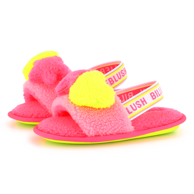 Chinelos em malha polar BILLIEBLUSH GIRL