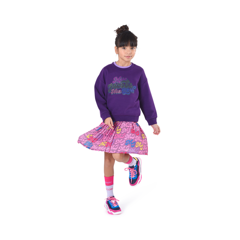 Crêpe skirt THE MARC JACOBS 
                    GIRL