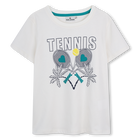 T-shirt de manga curta KIDS AROUND 
                    GIRL