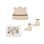 Conjunto de touca e pantufas BOSS 
                    UNISSEXO