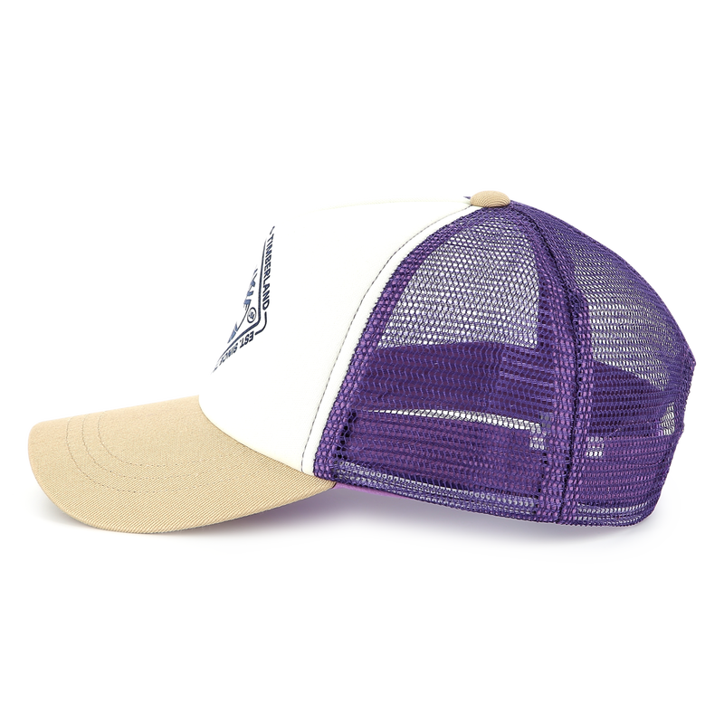 Tricolor bi-material cap TIMBERLAND 
                    BOY