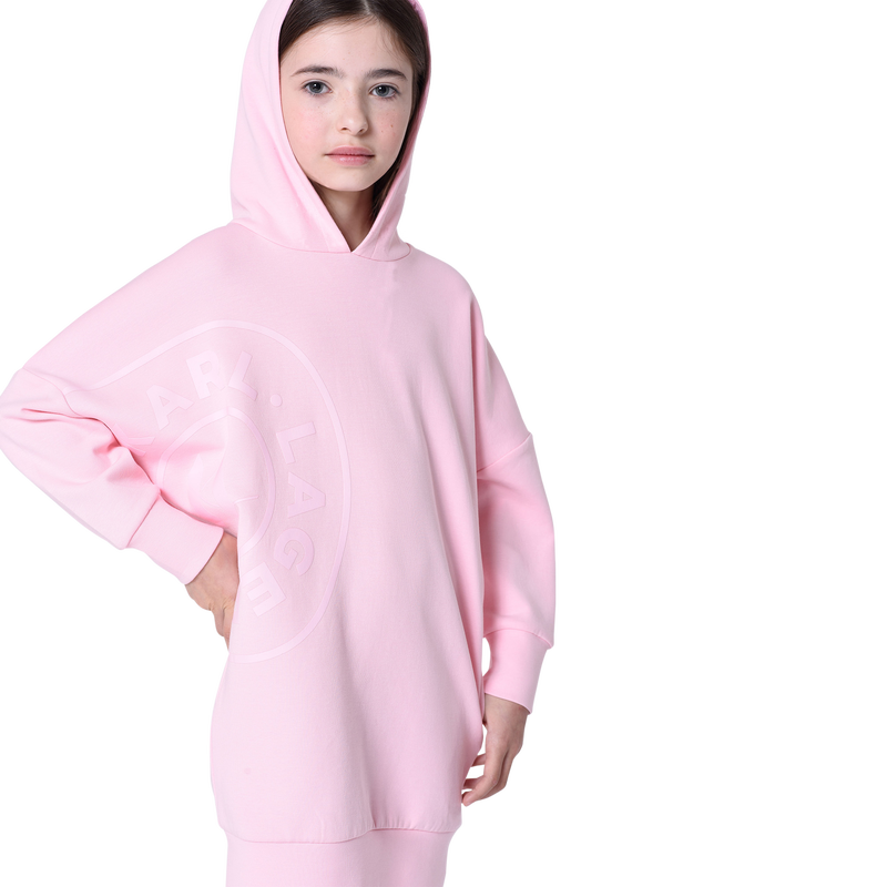 Logo sweater dress KARL LAGERFELD KIDS 
                    GIRL