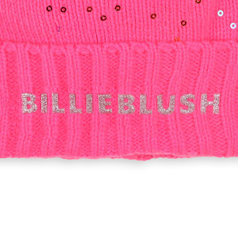Gorro com pompom e lantejoulas BILLIEBLUSH 
                        GIRL