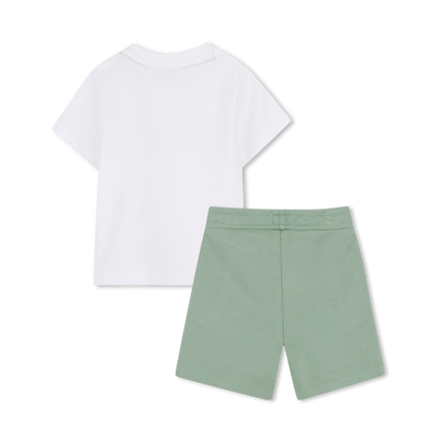 CONJUNTO DE T-SHIRTS E CAL&Ccedil;&Otilde;ES BERMUDAS BOSS BOY