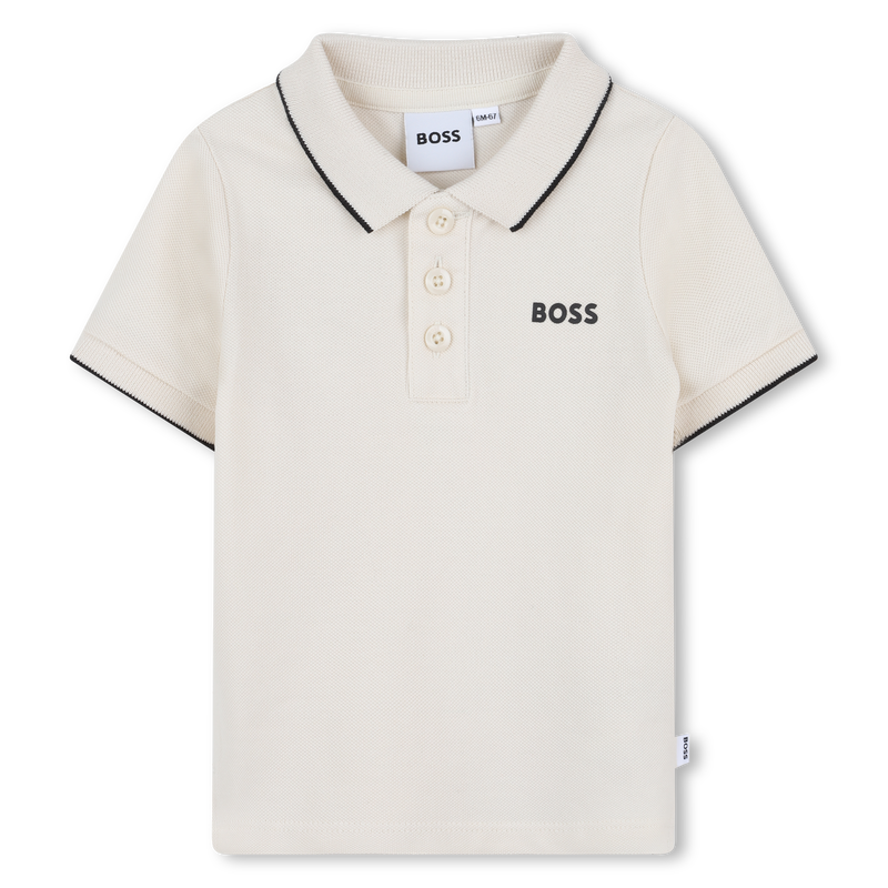 Polo de mangas curtas BOSS 
                        BOY