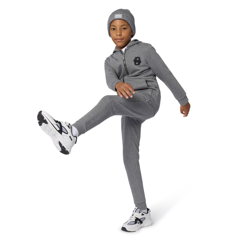 Cardigan com capuz BOSS 
                        BOY