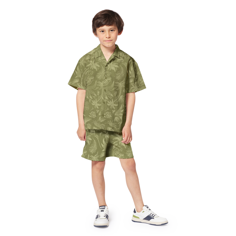 Bermudas estampadas de algod&atilde;o BOSS 
                        BOY