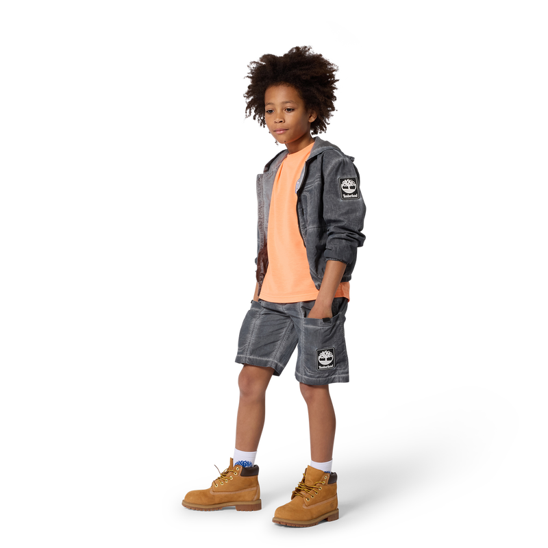CAL&Ccedil;&Otilde;ES BERMUDAS DE CINTURA EL&Aacute;STICA TIMBERLAND 
                        BOY