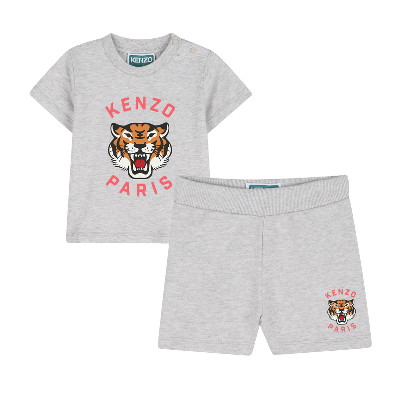 CONJUNTO DE T-SHIRTS E CAL&Ccedil;&Otilde;ES BERMUDAS KENZO KIDS 
                        BOY