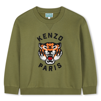 Moletom de lã não escovada KENZO KIDS BOY