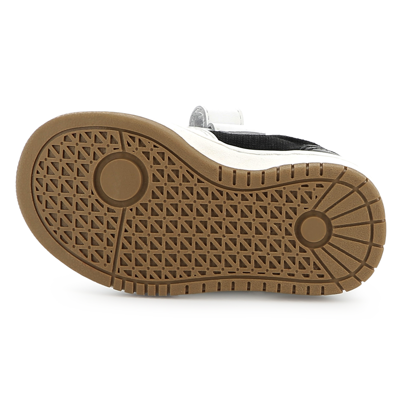 Sapatilhas de pele com velcro BOSS 
                        BOY