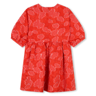 Vestido de cerim&oacute;nia com fecho KENZO KIDS 
                    GIRL