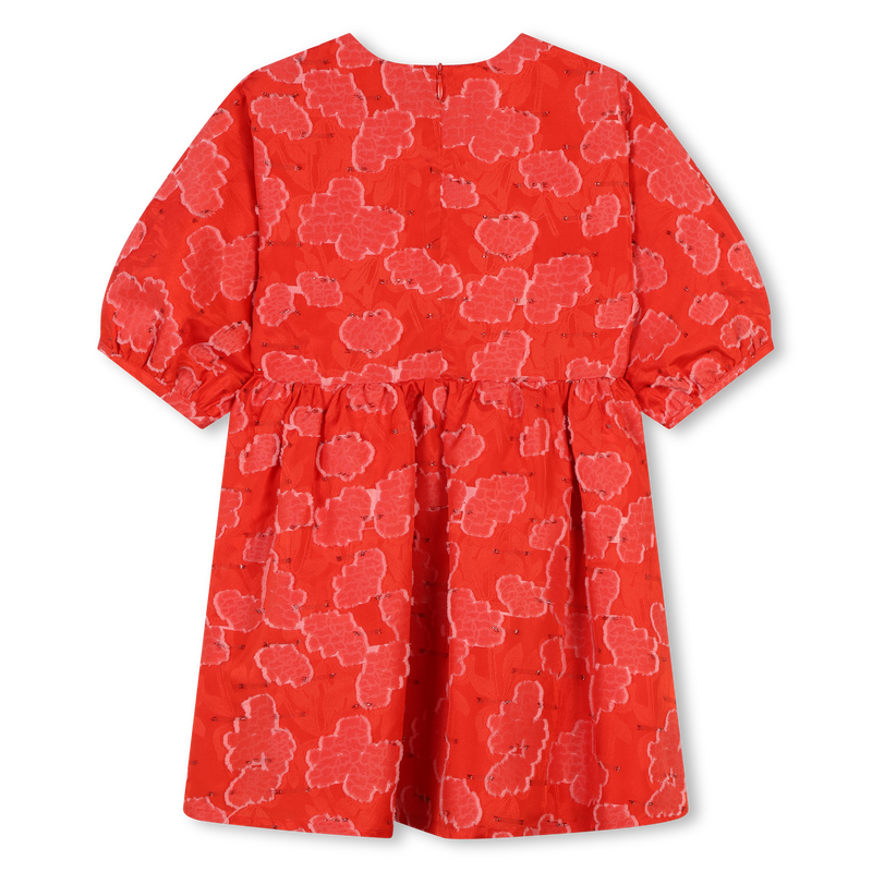 Vestido de cerim&oacute;nia com fecho KENZO KIDS 
                        GIRL
