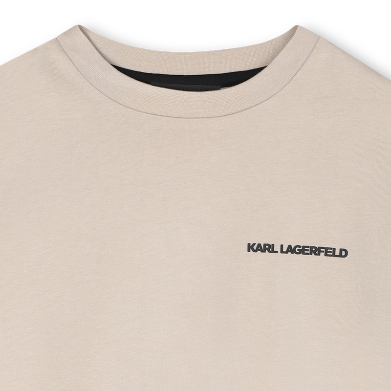 T-shirt de manga curta KARL LAGERFELD KIDS 
                        BOY