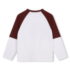 T-shirt bicolor com estampa TIMBERLAND 
                    BOY