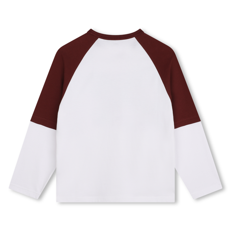 T-shirt bicolor com estampa TIMBERLAND 
                        BOY