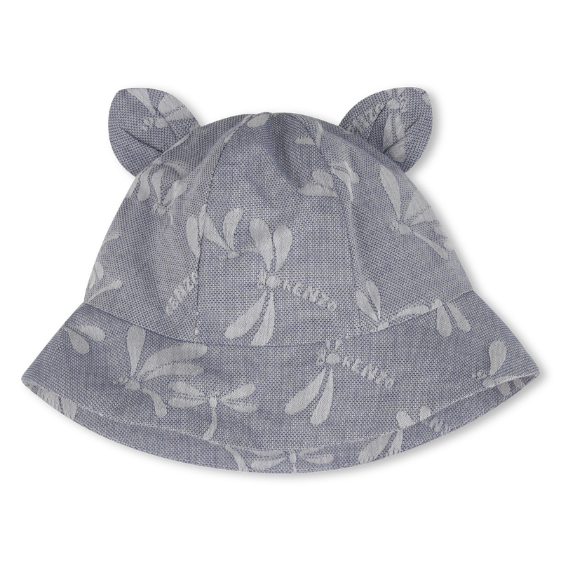 T-SHIRT, BUCKET HAT E CONJUNTO DE PEITORAIS KENZO KIDS 
                        GIRL