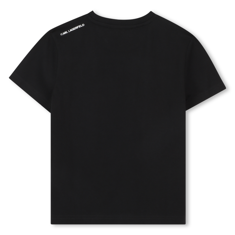 Camiseta de mangas curtas KARL LAGERFELD KIDS 
                        MENINO