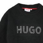 Camisola cropped com log&oacute;tipo HUGO 
                    GIRL
