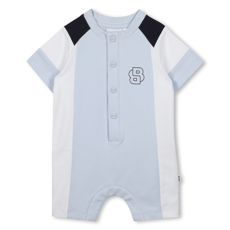 Macac&atilde;o curto tricolor BOSS 
                        BOY