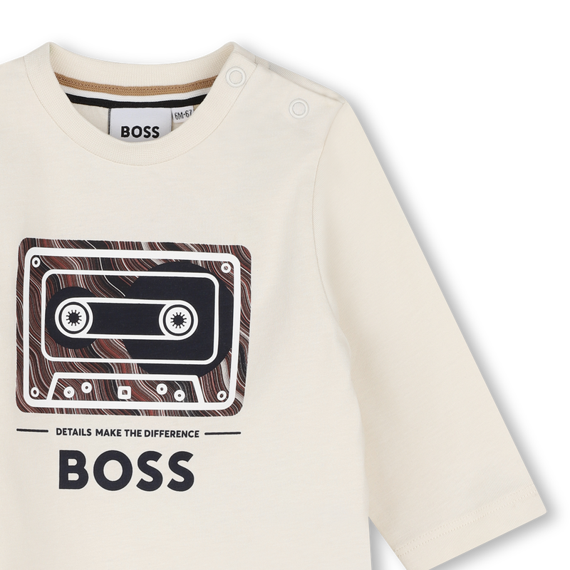 Camiseta de manga longa BOSS 
                        BOY
