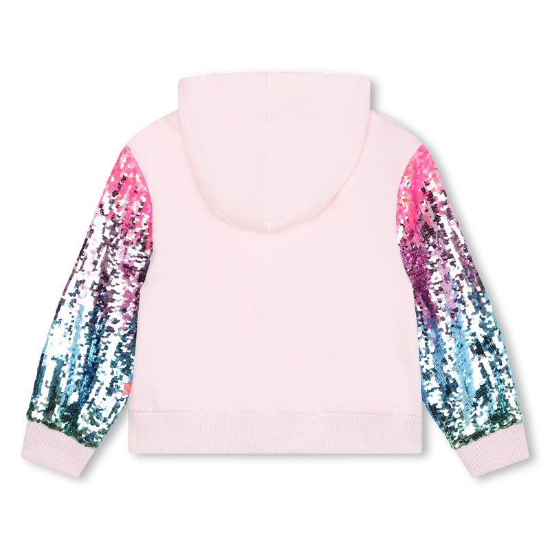 Cardigã em moletão com capuz BILLIEBLUSH 
                    GIRL