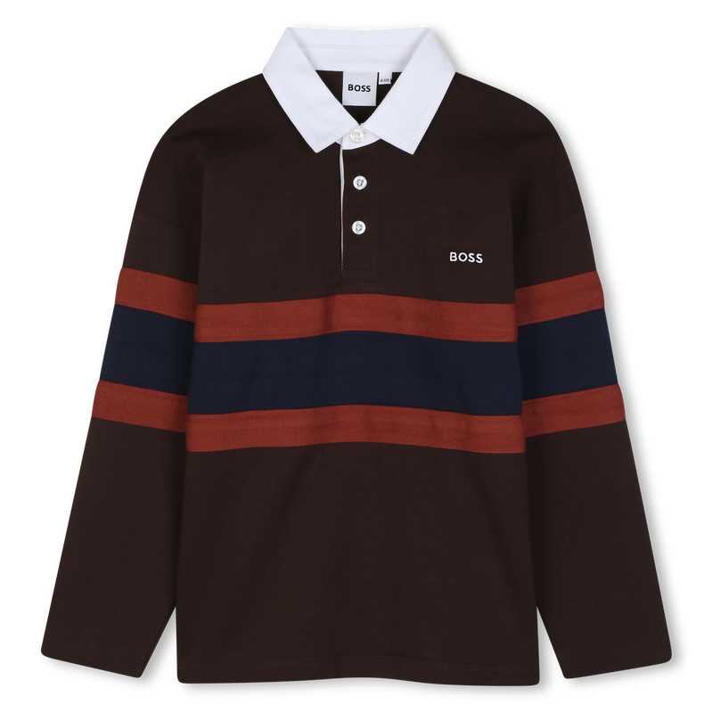 Polo de mangas longas BOSS 
                        BOY