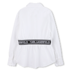 Camisa de manga comprida KARL LAGERFELD KIDS 
                    GIRL