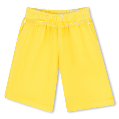 Bermudas molet&atilde;o com bordado MARC JACOBS UNISEX