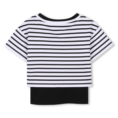 Two-in-one T-shirt with top SONIA RYKIEL GIRL