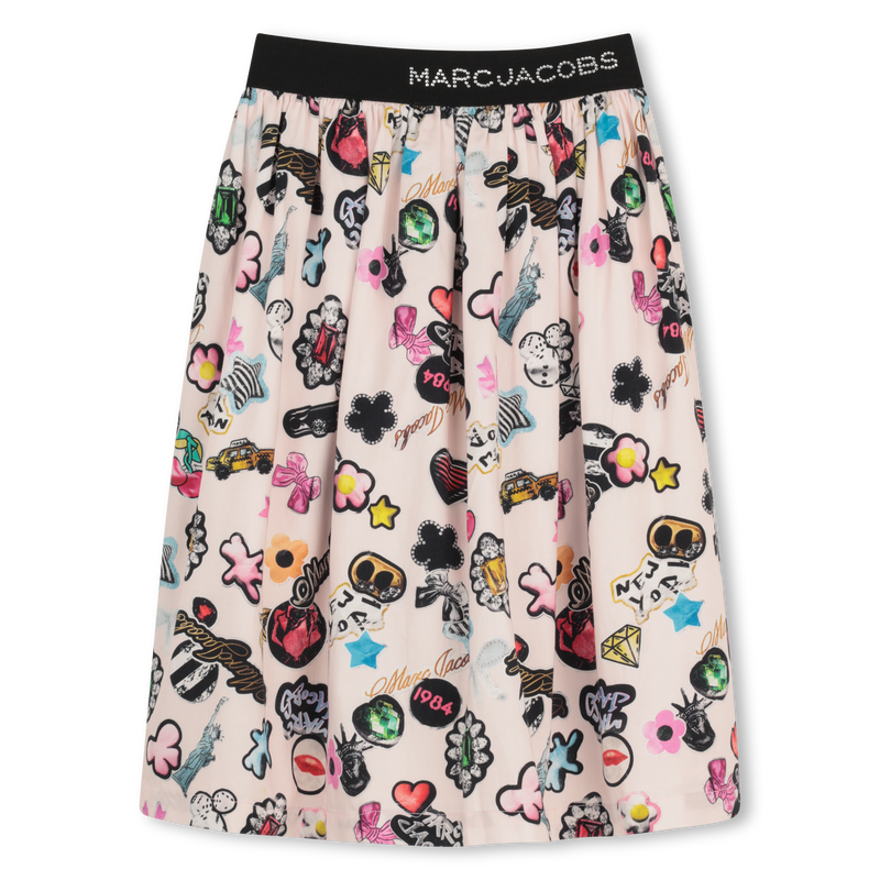 SAIA DE CETIM MARC JACOBS 
                        GIRL