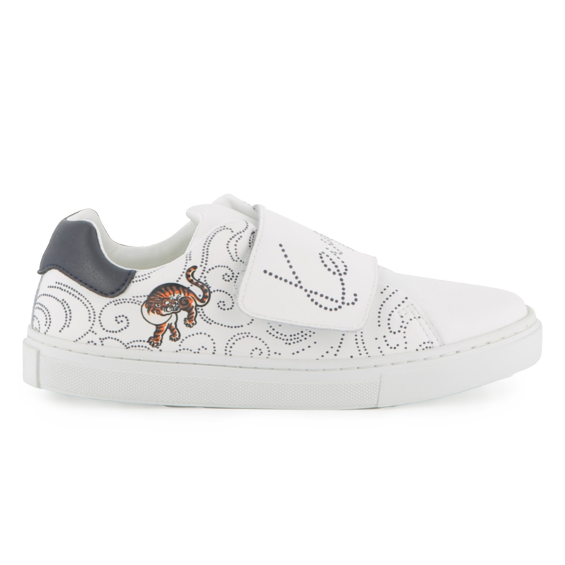 Tênis de couro KENZO KIDS 
                    UNISEX