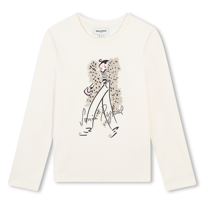 T-shirt de manga comprida SONIA RYKIEL 
                    GIRL