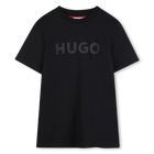 T-shirt de manga curta, PRETO, hi-res