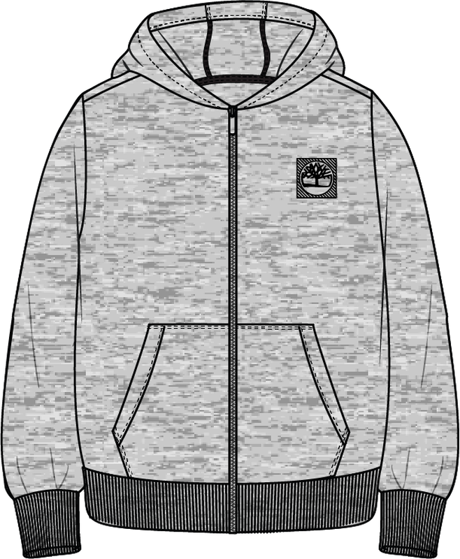 Cardigã com capuz de lã TIMBERLAND 
                    BOY