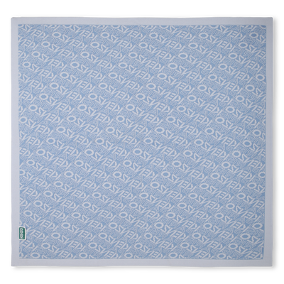 Cotton Jacquard Blanket KENZO KIDS UNISEX