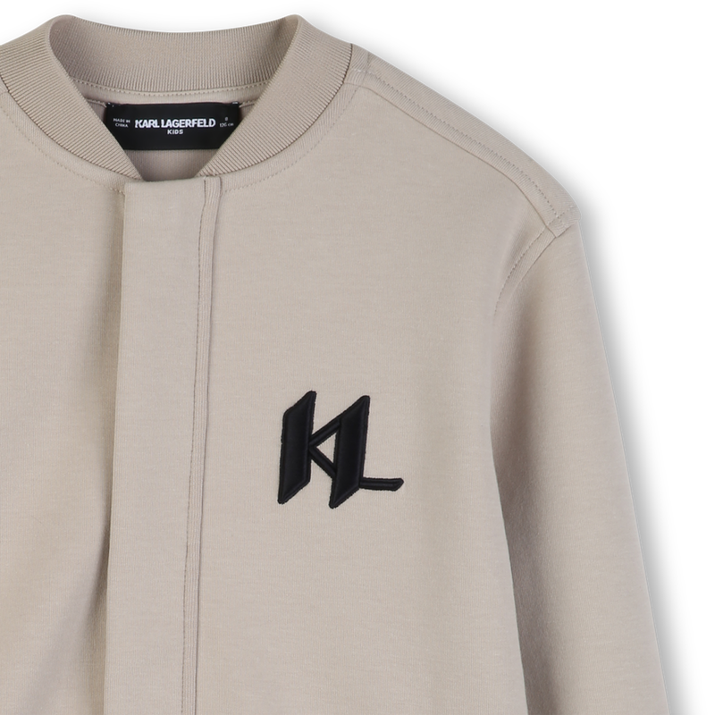 CAPUZ ZIP-UP KARL LAGERFELD KIDS 
                        BOY