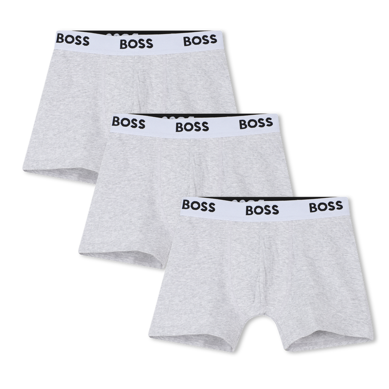 Pack de 3 cuecas boxer BOSS 
                    BOY