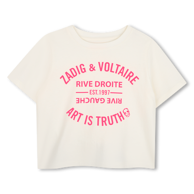 Camiseta de mangas curtas ZADIG & VOLTAIRE GIRL