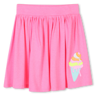 Saia larga com emblema BILLIEBLUSH 
                    GIRL