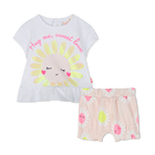 T-shirt e cal&ccedil;&otilde;es em algod&atilde;o BILLIEBLUSH 
                    MENINA