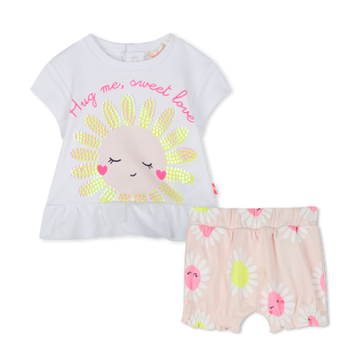 T-shirt e cal&ccedil;&otilde;es em algod&atilde;o BILLIEBLUSH GIRL