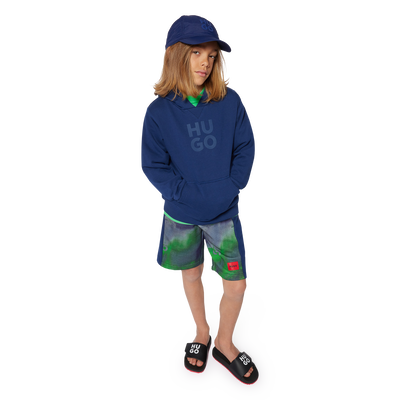 Printed Bermuda jogging shorts HUGO BOY